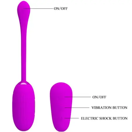 Shock Fun Huevo Vibrador y Electroshock | Pretty Love