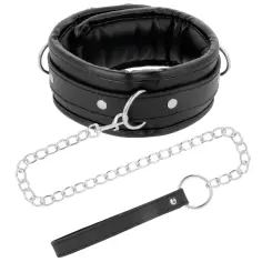 DARKNESS - COLLAR CON CADENA SOFT LEATHER 2