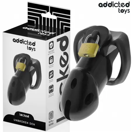 ADDICTED TOYS LOCKED - UNBROKEN DEN JAULA PARA PENE 9,8 CM