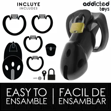 Unbroken Den Jaula para Pene 9,8 cm | Addicted Toys Locked