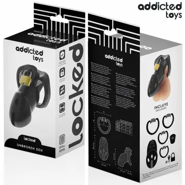 Unbroken Den Jaula para Pene 9,8 cm | Addicted Toys Locked