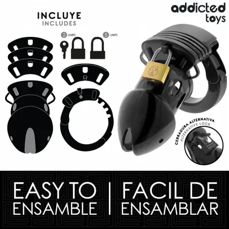 Chastity Depths Jaula para Pene 7,5 cm - Ajustable
