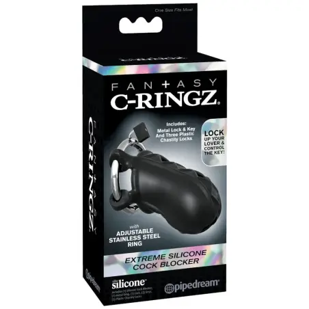 Sensual Jaula Pene Silicona - Ajustable | Fantasy C-Ringz