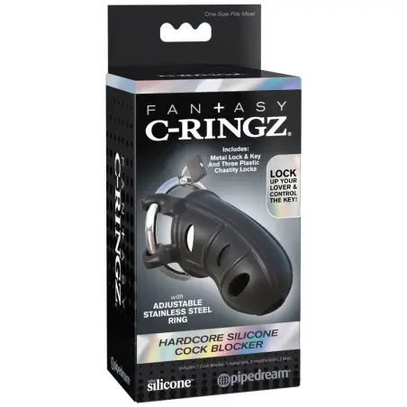 Extreme Jaula Pene Silicona - Ajustable | Fantasy C-Ringz