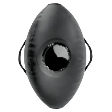 Hinchable Body Dock con Dildo Negra 41.9 cm - BDSM