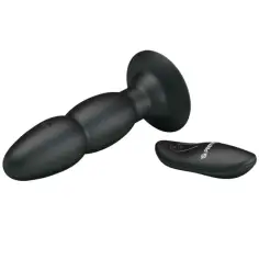 PRETTY LOVE - PLUG VIBRADOR Y ROTACIÓN POR CONTROL REMOTO 2
