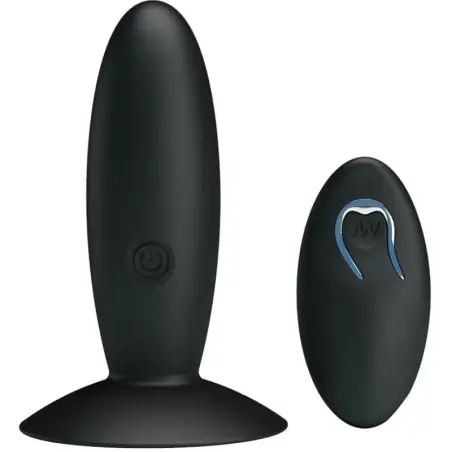 PRETTY LOVE - PLUG ANAL RECARGABLE CON VIBRACIÓN Y MANDO