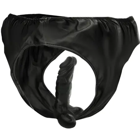 Panties con Plug y Dildo Intercambiable | Darkness