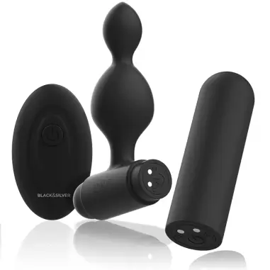 Tucker Pequeño Plug Anal Silicona Control Remoto - 10 Modos