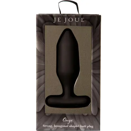 Onyx Plug Anal Vibrador Negro - Silicona Suave | Je Joue