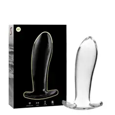 NEBULA SERIES BY IBIZA - MODELO 5 PLUG CRISTAL TRANSPARENTE 12.5 CM -O- 3.5 CM 2