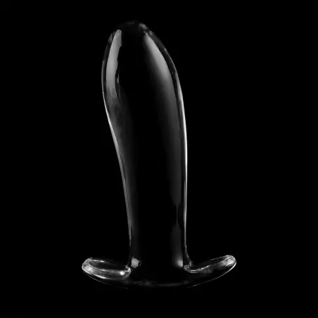 Modelo 5 Plug Cristal Transparente 12.5 cm Ø 3.5 cm