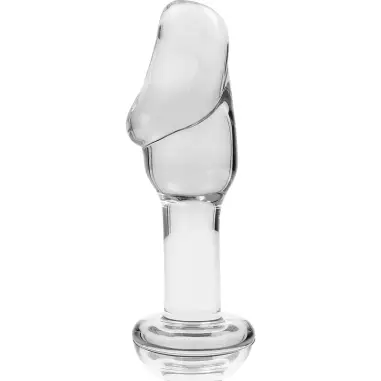 Modelo 6 Plug Cristal Transparente 12.5 cm Ø 4 cm