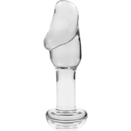 Modelo 6 Plug Cristal Transparente 12.5 cm Ø 4 cm