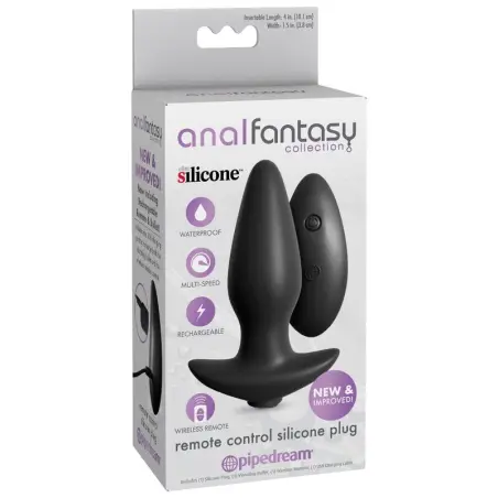 Plug Anal Control Remoto - Silicona | Anal Fantasy