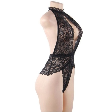 SUBBLIME - TEDDY ENCAJE ESCOTE PROFUNDO L/XL SUBBLIME BODIES