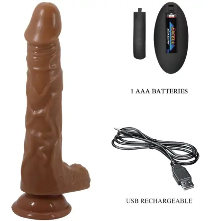 Bodach Vibrador Realista con Ventosa Control Remoto | Baile