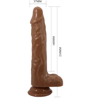 Bodach Vibrador Realista con Ventosa Control Remoto | Baile