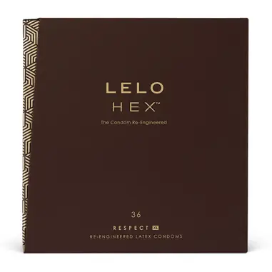LELO - HEX PRESERVATIVO RESPECT XL 36 PACK
