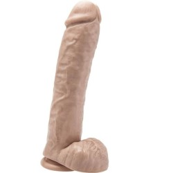GET REAL - DILDO 28 CM CON TESTÍCULOS NATURAL GET REAL