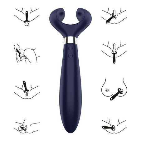 SATISFYER - ENDLESS FUN MULTI VIBRADOR 3 AZUL SATISFYER PARTNER