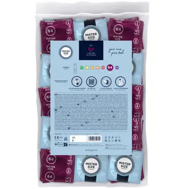 Preservativos Talla XXL 64 mm (100 Unidades) | Mister Size