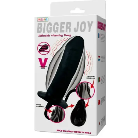Bigger Joy Dildo Hinchable con Vibración 16 cm | Baile