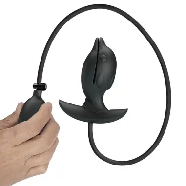 Plug Anal Delfin Inflable & Recargable | Pretty Love