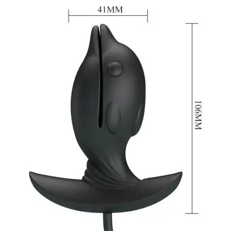 Plug Anal Delfin Inflable & Recargable | Pretty Love