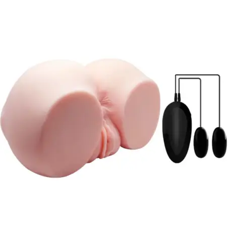 Vagina y Ano Realísticos con Vibración | Crazy Bull