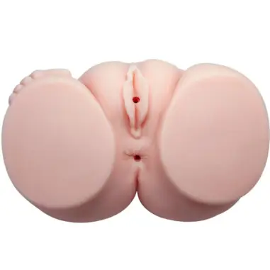 Vagina y Ano Realísticos con Vibración | Crazy Bull