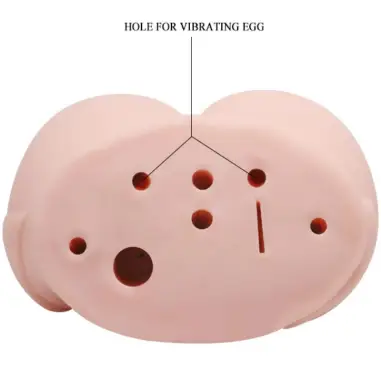 Vagina y Ano Realísticos con Vibración | Crazy Bull