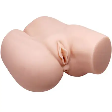 Trasero con Vagina y Ano Realísticos y Vibración