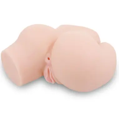 Trasero con Vagina y Ano Realísticos y Vibración