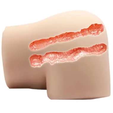Vagina y Ano Realísticos con Vibración Posición 4
