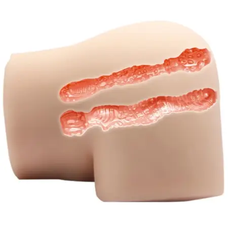 Vagina y Ano Realísticos con Vibración Posición 4