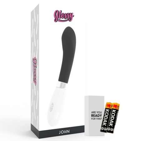 GLOSSY - JOHN VIBRADOR NEGRO GLOSSY