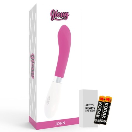 GLOSSY - JOHN VIBRADOR ROSA GLOSSY