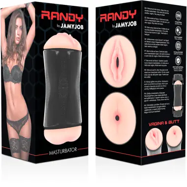 Randy Masturbador Doble Entrada - Vagina y Ano | Jamyjob