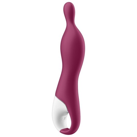SATISFYER - AMAZING 1 VIBRADOR PUNTO A BERRY SATISFYER VIBRATOR