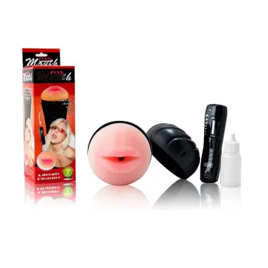 Boca Masturbador con Vibrador 7 Ritmos | Baile