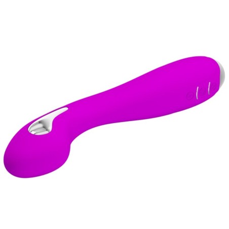 PRETTY LOVE - HECTOR VIBRADOR ELECTROSHOCK RECARGABLE & IMPERMEABLE MORADO PRETTY LOVE FLIRTATION
