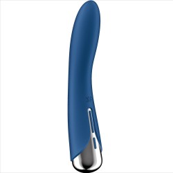 SATISFYER - SPINNING VIBE 1 VIBRADOR ROTADOR G-SPOT AZUL SATISFYER VIBRATOR