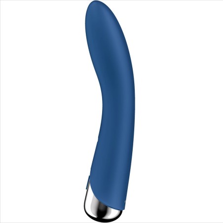 SATISFYER - SPINNING VIBE 1 VIBRADOR ROTADOR G-SPOT AZUL SATISFYER VIBRATOR