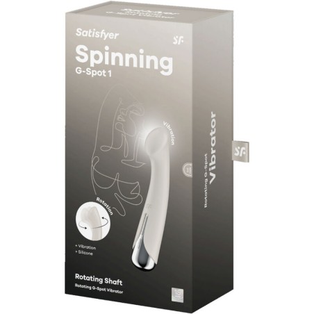 SATISFYER - SPINNING G-SPORT 1 VIBRADOR ROTADOR BEIGE SATISFYER VIBRATOR