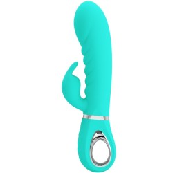 PRETTY LOVE - PRESCOTT VIBRADOR PUNTO G MULTIFUNCIÓN VERDE AGUA PRETTY LOVE FLIRTATION
