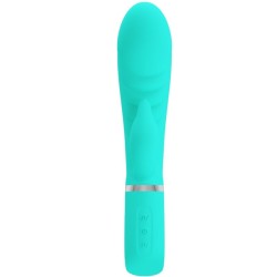 PRETTY LOVE - PRESCOTT VIBRADOR PUNTO G MULTIFUNCIÓN VERDE AGUA PRETTY LOVE FLIRTATION 2