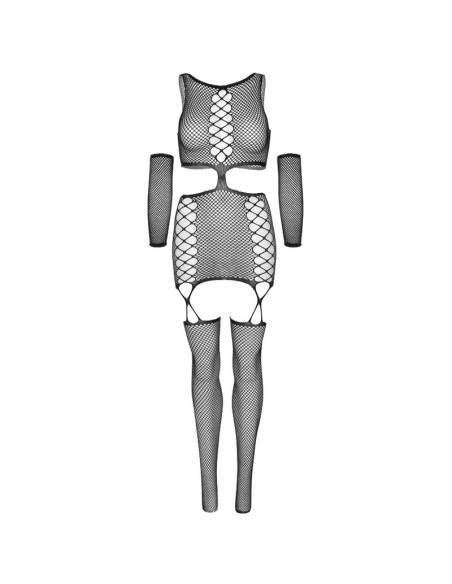 LEG AVENUE - VESTIDO CON LIGUERO Y GUANTES TALLA ÚNICA LEG AVENUE DRESSES