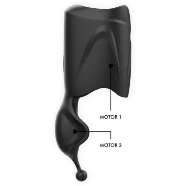 Masturbador Stroker Vibrador 2 Motores - 9 Modos | Jamyjob