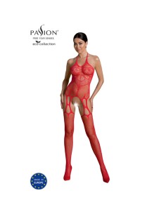 PASSION - ECO COLLECTION BODYSTOCKING ECO BS002 ROJO PASSION WOMAN BODYSTOCKINGS